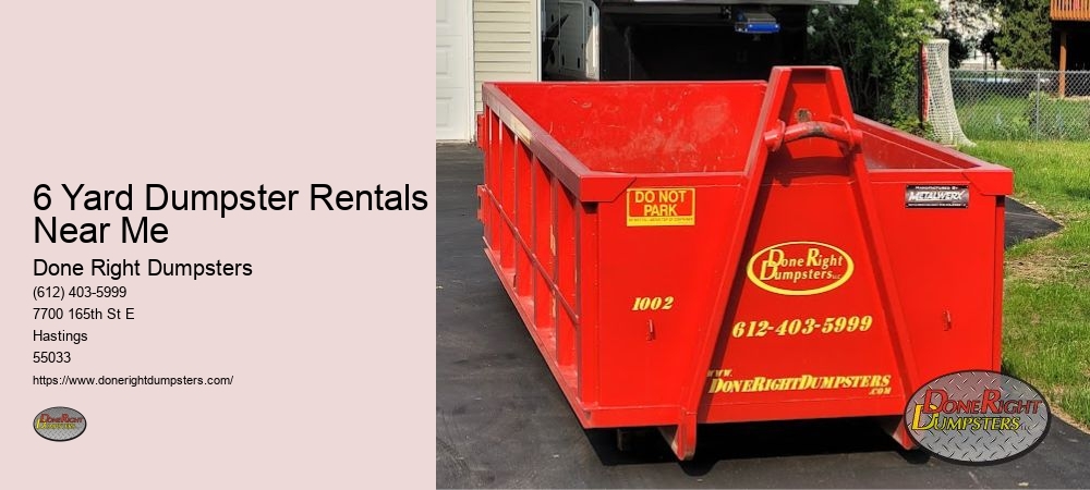 Residential Dumpster Rental