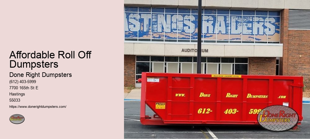 Dumpster Sizes