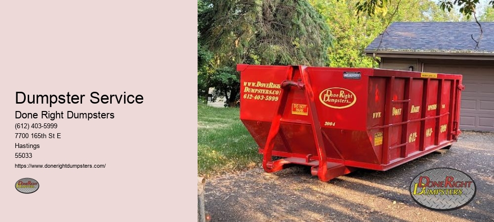 Residential Dumpster Rental Prices