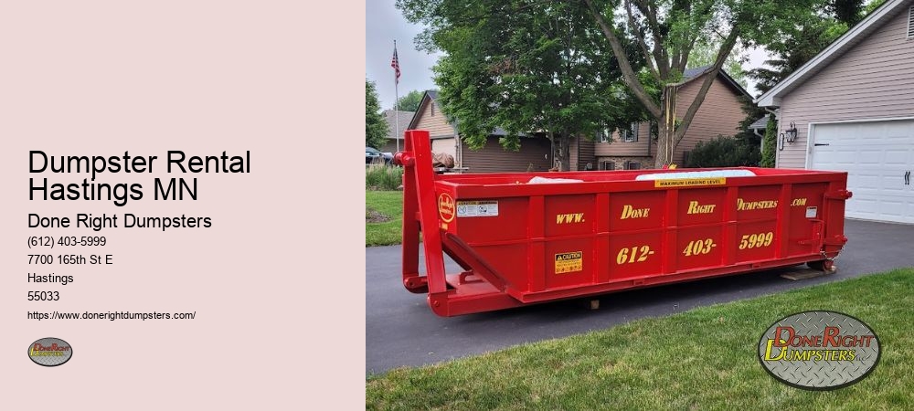 Mini Dumpster Rental