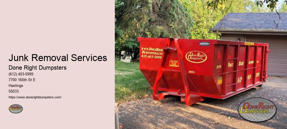 Hastings MN Dumpster Services