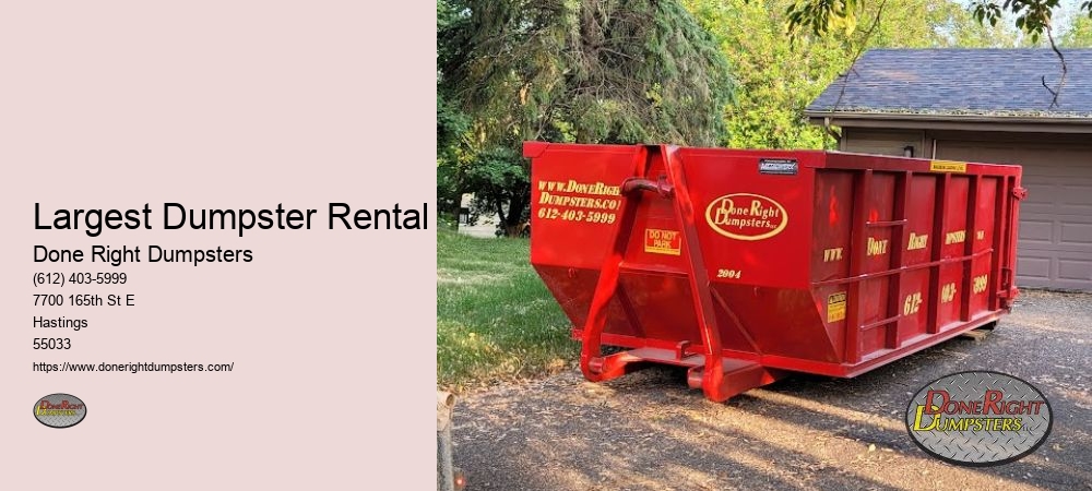 Cheap Dumpster Rental Hastings MN