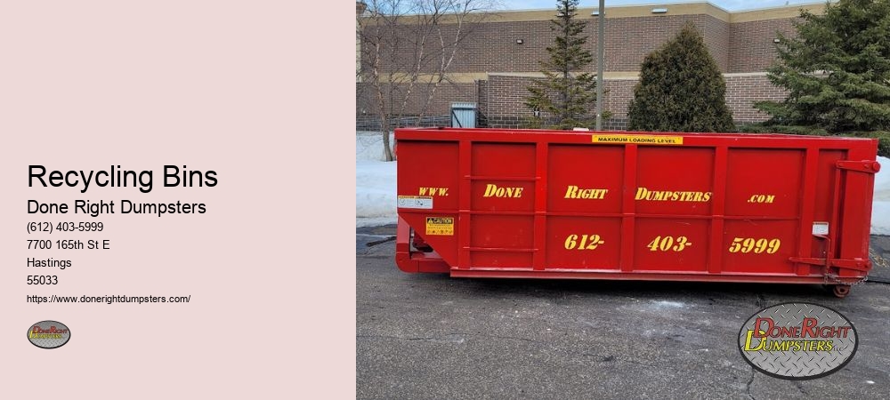 Recycling Bins