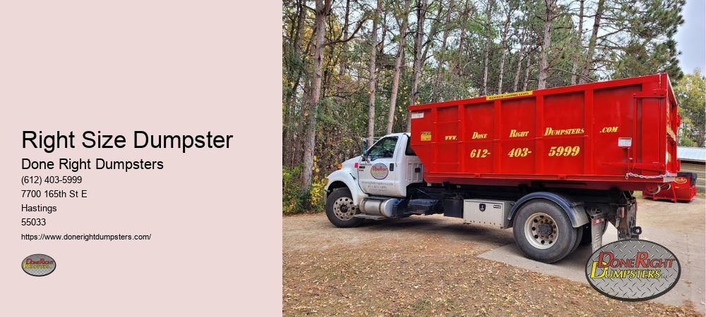 Residential Friendly Dumpsters