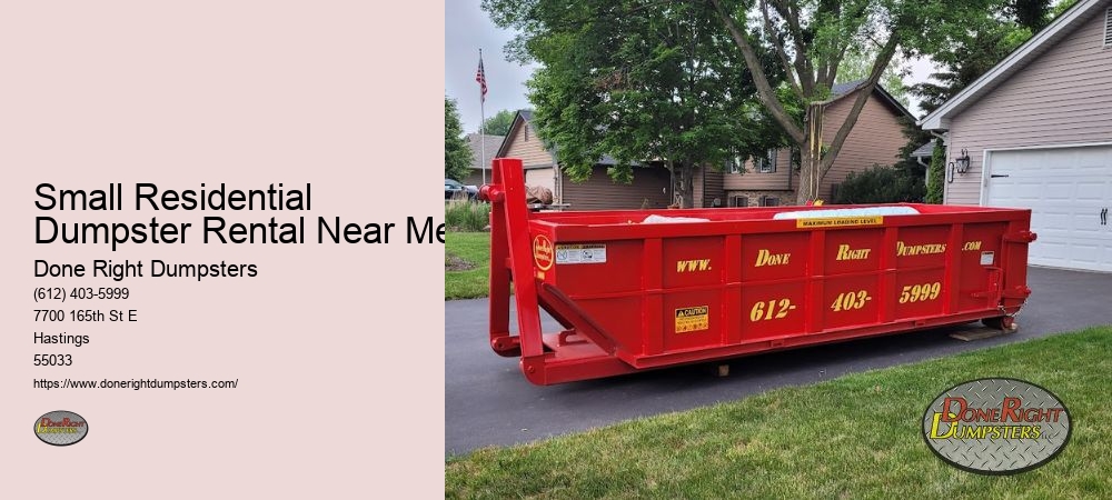 3 Yard Dumpster Rental Near Me